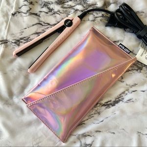 eva nyc Mini Healthy Heat Ceramic Styling Iron + Bag